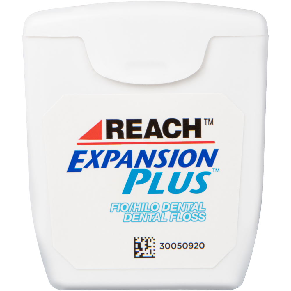 Зубная нить Reach пропитанная воском 50м