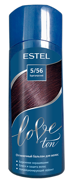 Бальзам для волос Estel Love оттеночный тон 5.56 бургундский 150мл - в интернет-магазине TUT-BEAUTY.BY с доставкой.