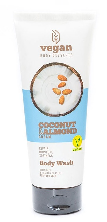 Гель для душа Vegan Coconut And Almond кокос и миндаль 200мл р - в интернет-магазине tut-beauty.by