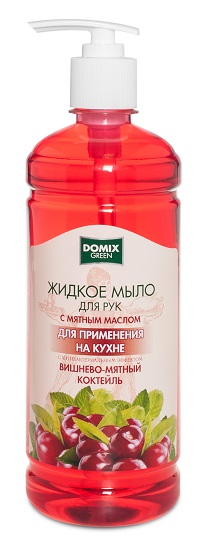 Мыло Domix жидкое для кухни вишнёво-мятный коктейль 700мл - в интернет-магазине tut-beauty.by