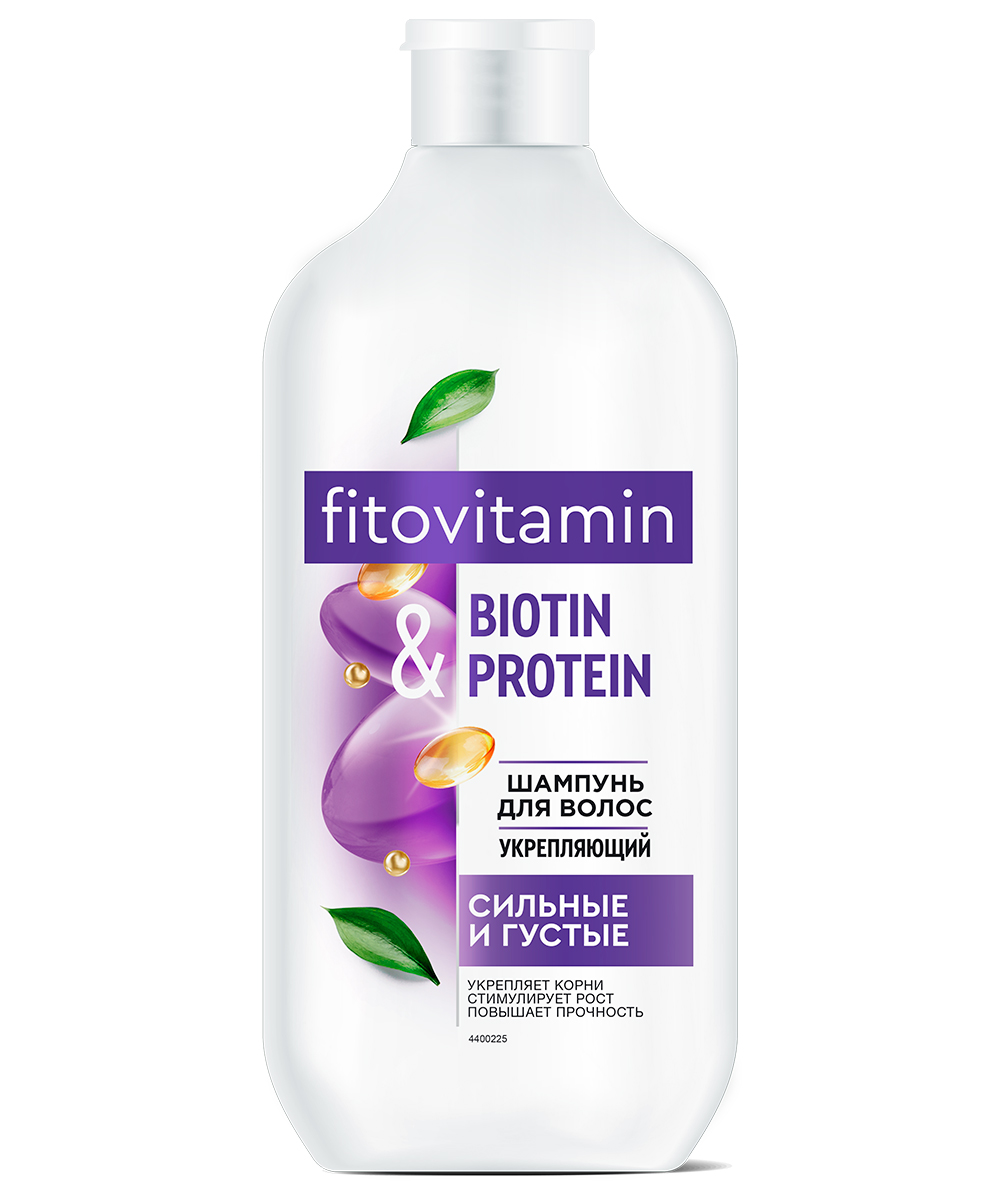 Шампунь для волос Fito Vitamin Biotin&Protein укрепляющий 490мл - в интернет-магазине tut-beauty.by
