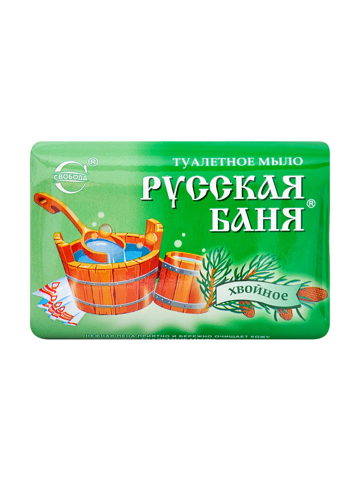 Мыло Свобода Русская Баня хвойное 100г р