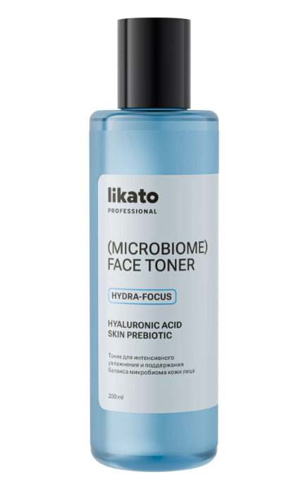 Тоник для лица Likato Professional для интенсивного увлажнения и поддержания баланса микробиома кожи 200мл