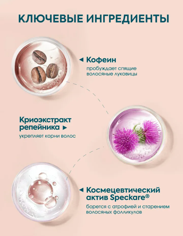 Шампунь для волос Estetie Real Grow стимулирующий рост волос 240мл - в интернет-магазине tut-beauty.by