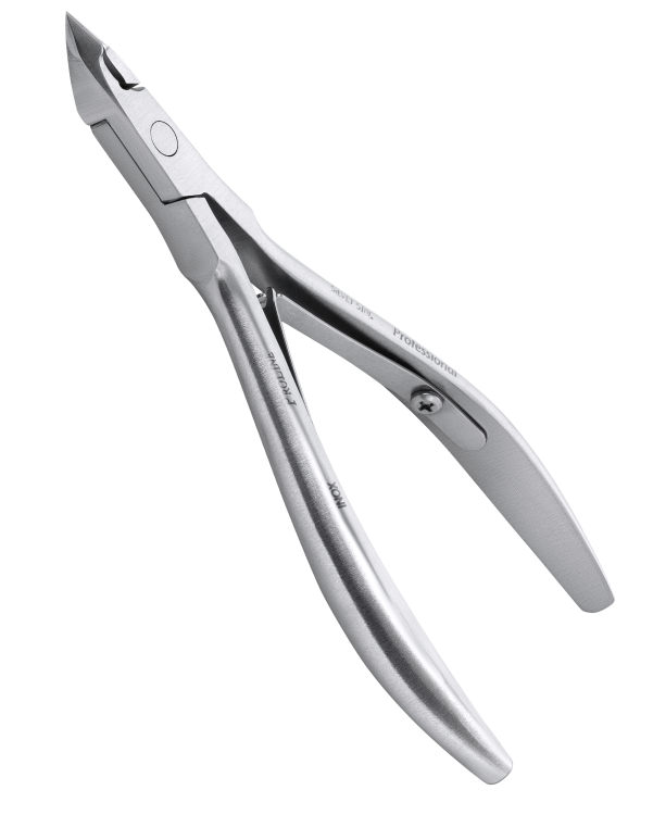 Кусачки Silver Star Pro 201 для кутикулы 7мм пологие лезвия удлиненные ручки 