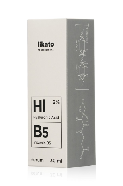 Сыворотка для лица Likato Professional с гиалуроновой кислотой и витамином В5 30мл