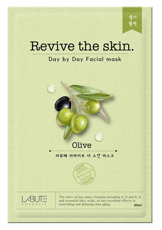 Маска для лица Labute Revive The Skin Olive с маслом оливы 23мл