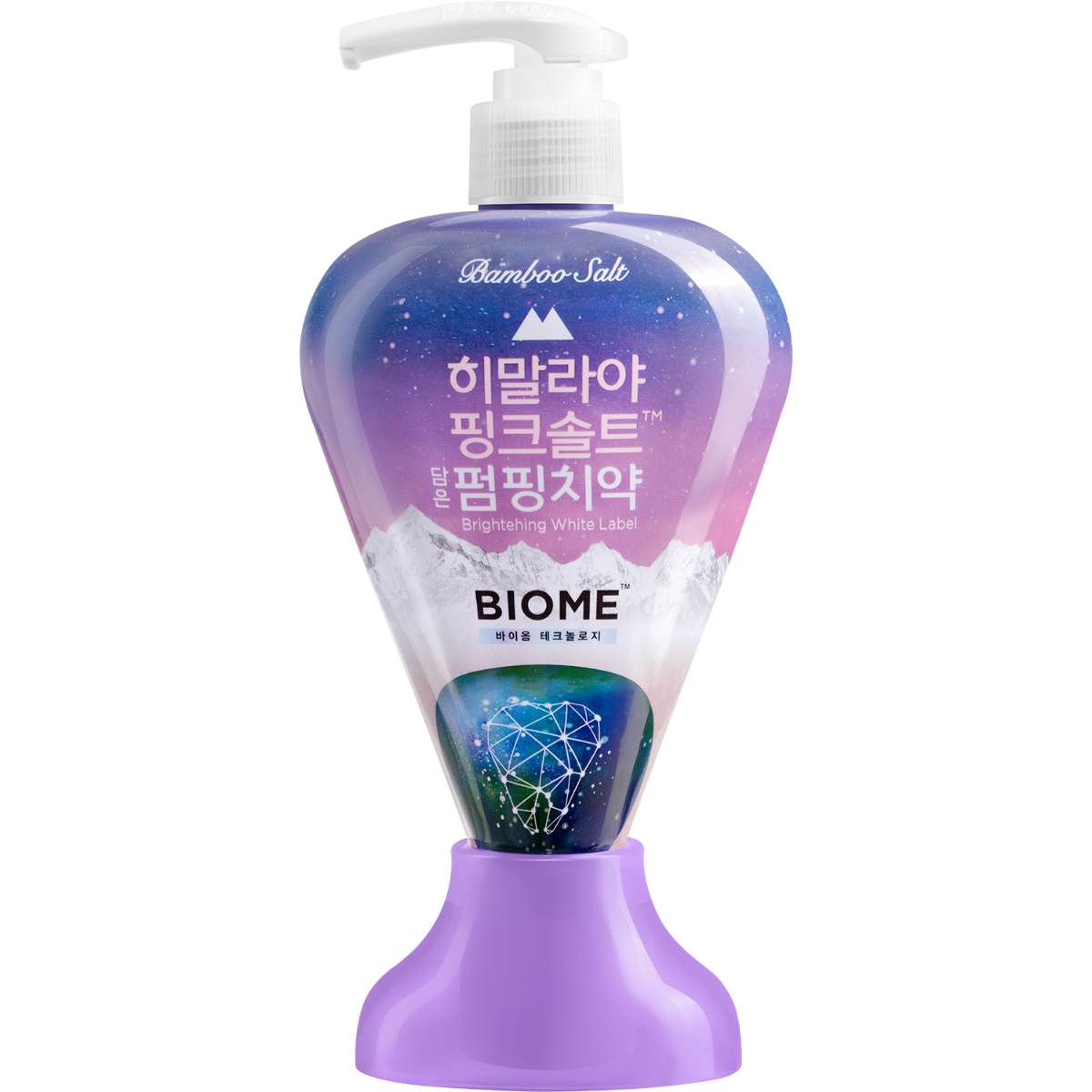 Зубная паста PERIOE Pumping Himalaya Pink Salt BIOM с розовой гималайской солью 285г р - в интернет-магазине tut-beauty.by