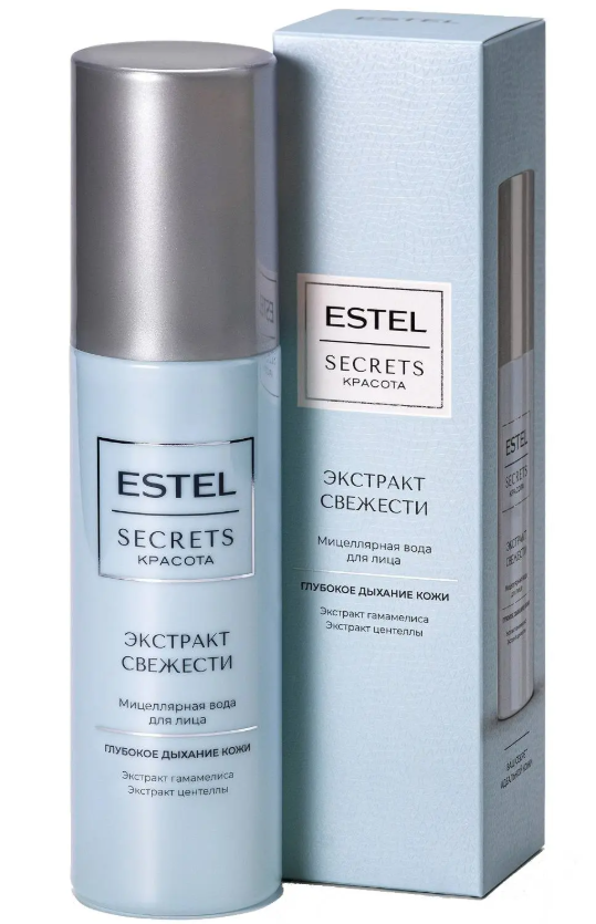 Мицеллярная вода Estel Secrets Красота Экстракт свежести 150мл