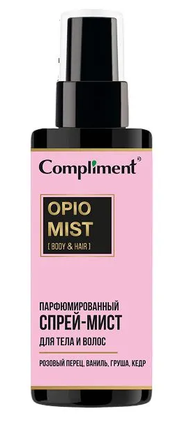 Спрей-мист для тела и волос Compliment OPIO парфюмированный 110мл