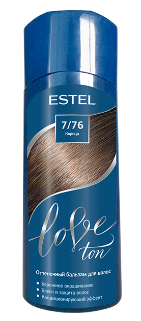 Бальзам для волос Estel Love оттеночный тон 7.76 корица 150мл - в интернет-магазине TUT-BEAUTY.BY с доставкой.
