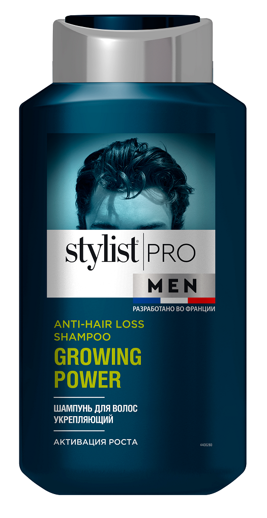 Шампунь для волос STYLIST PRO Men Укрепляющий 400мл - в интернет-магазине tut-beauty.by