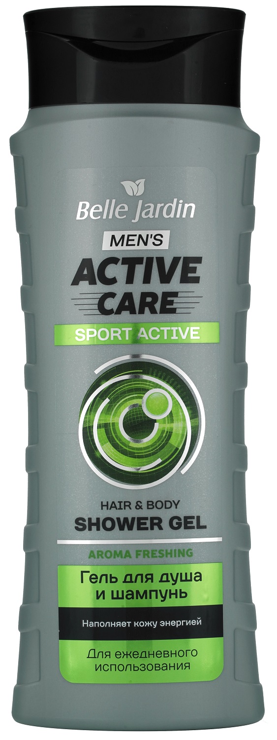 Шампунь + гель для душа Belle Jardin Active Care Mens Sport Active мужской тонизирующий 420мл