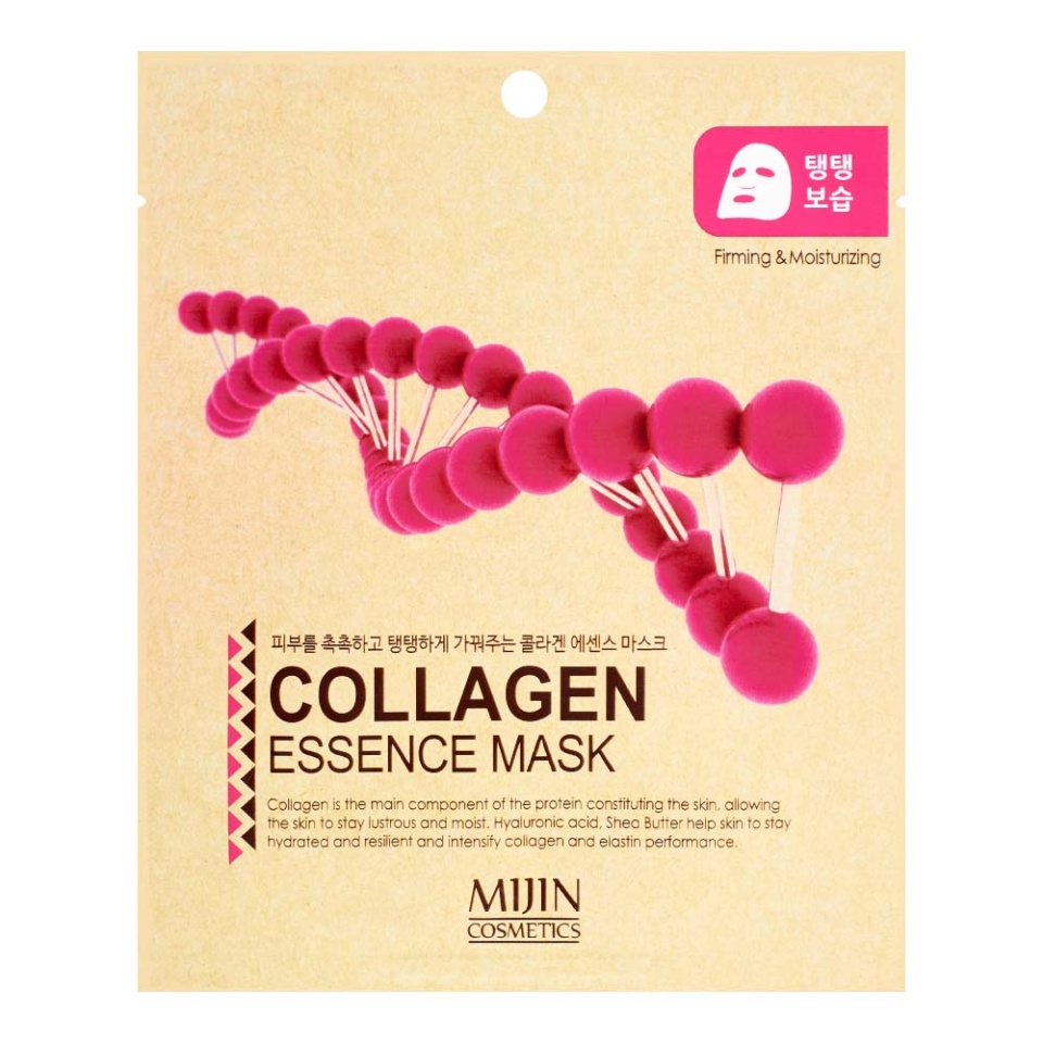 Маска для лица Mijin Collagen с коллагеном 33г - в интернет-магазине tut-beauty.by