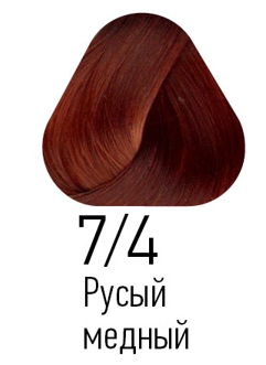 Краска для волос Estel Professional Princess Essex тон 7.4 средне-русый медный 60мл
