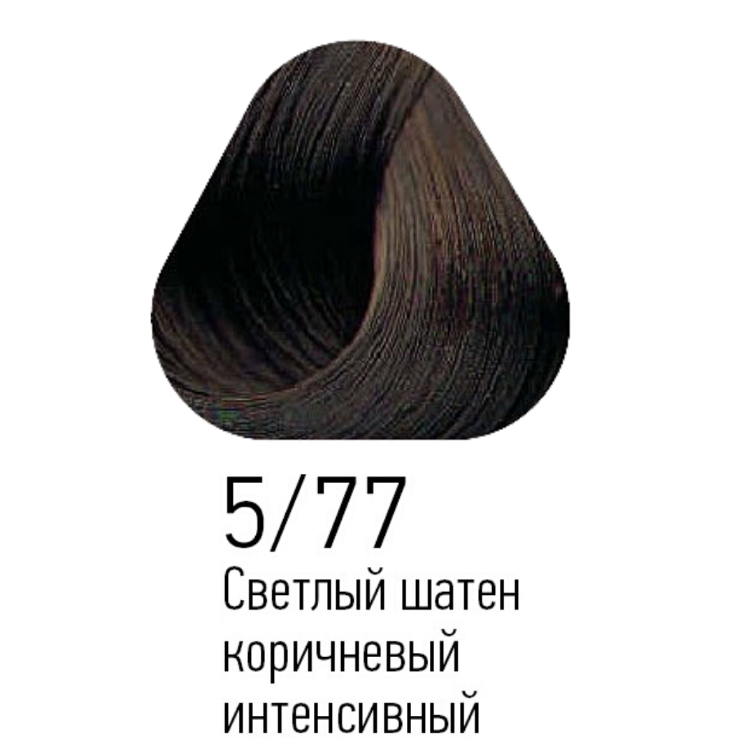 Краска для волос Estel Professional Princess Essex тон 5.77 светлый шатен коричневый интенсивный 60мл