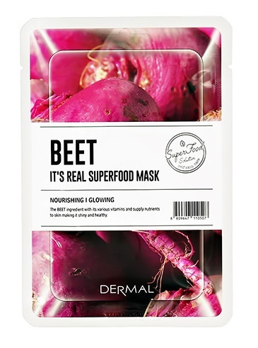 Маска для лица Dermal Superfood Beet свекла 25г - в интернет-магазине tut-beauty.by