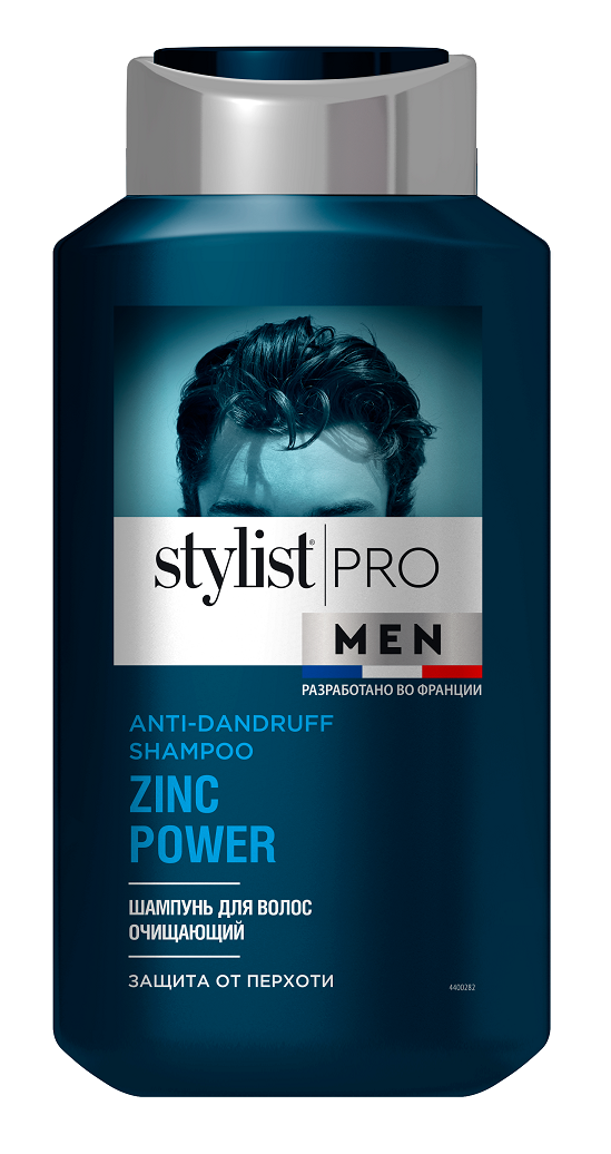 Шампунь для волос STYLIST PRO Men Очищающий 400мл - в интернет-магазине tut-beauty.by