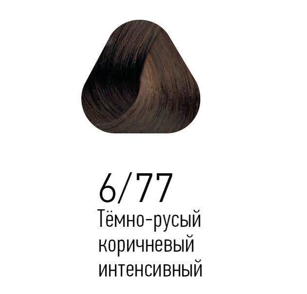 Краска для волос Estel Professional Princess Essex тон 6.77 темно-русый коричневый интенсивный 60мл - в интернет-магазине косметики TUT-BEAUTY.BY