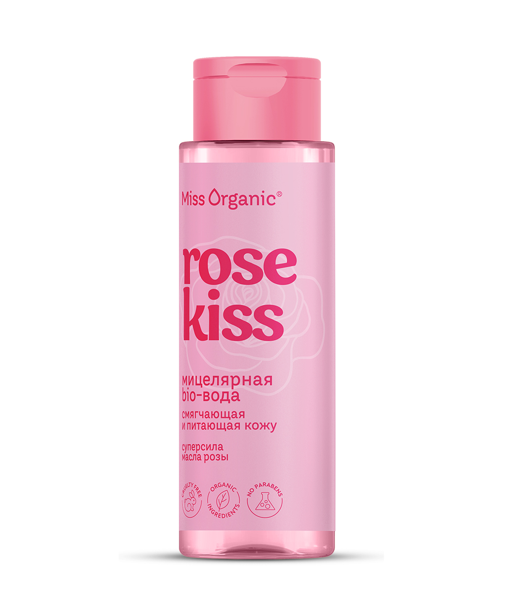 Мицеллярная вода Miss Organic био-вода ROSE KISS 190мл - в интернет-магазине tut-beauty.by