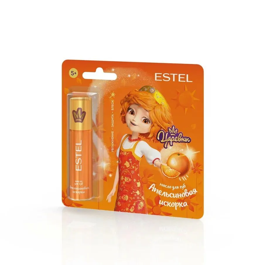 Масло для губ Estel Царевны Апельсиновая искорка для детей 13мл  - в интернет-магазине tut-beauty.by