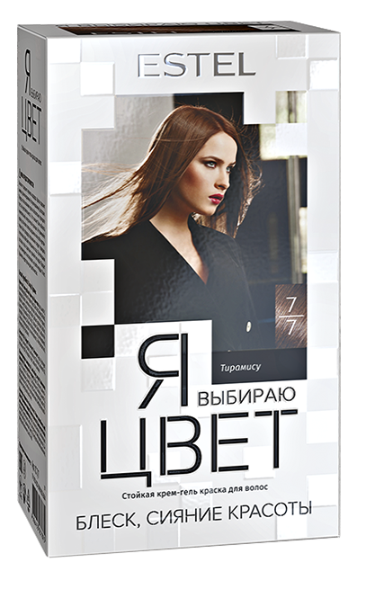 Краска для волос Estel Я Выбираю Цвет тон 7.7 тирамису - в интернет-магазине TUT-BEAUTY.BY с доставкой.